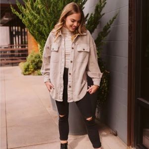 Free People Ruby Jacket in color Stone